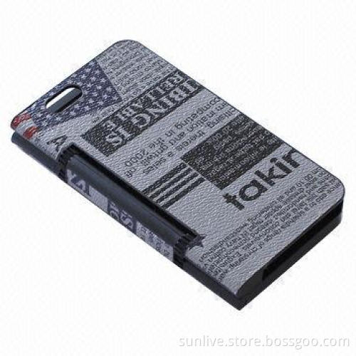Bluetooth Keyboard for iPhone 5, with PU Leather Case